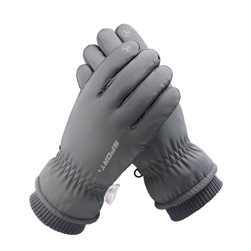 (#4)men's Ski Gloves Snowboard Gloves Snowmobile Motorcycle Riding Winter Gloves Windproof GRE