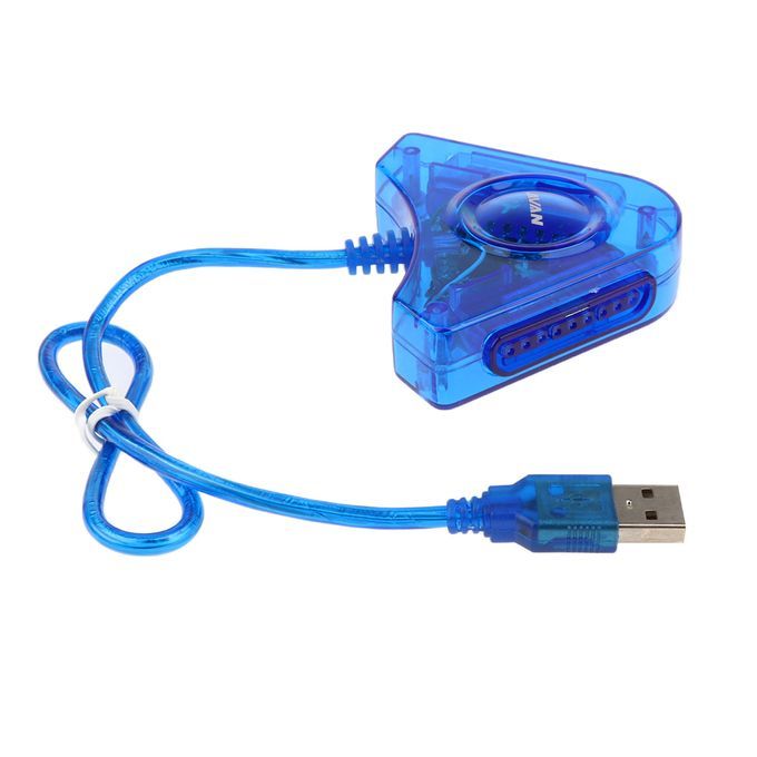 Dual USB Converter For PSX PS1 PS2 To PC Converter Handle Adapter