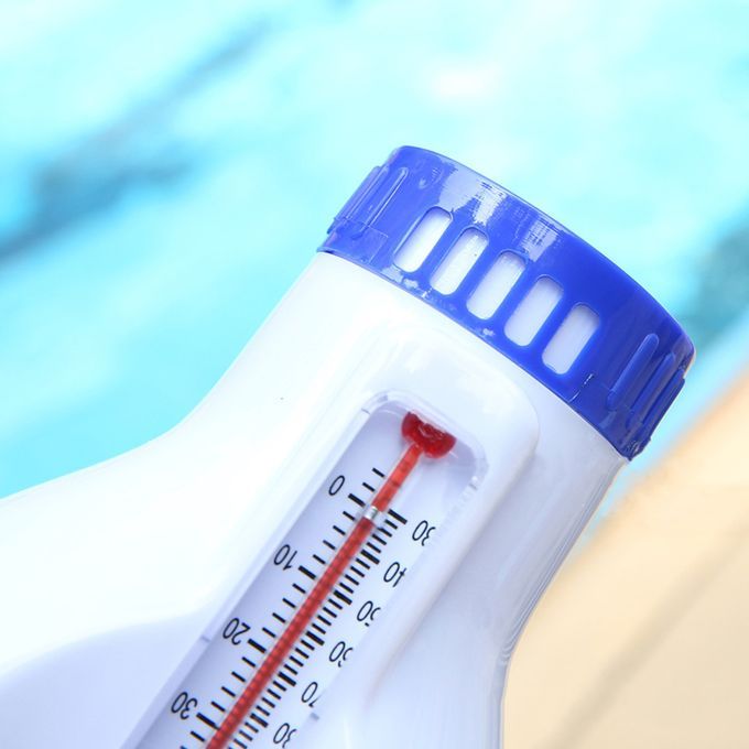 Pool Chemical Dispenser With Floating Chlorine Tablets