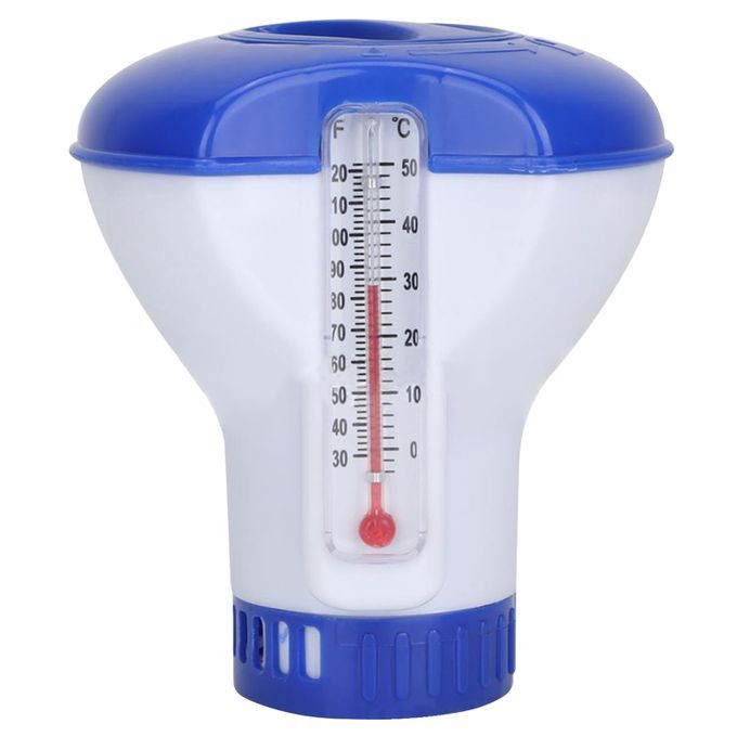 Pool Chemical Dispenser With Floating Chlorine Tablets