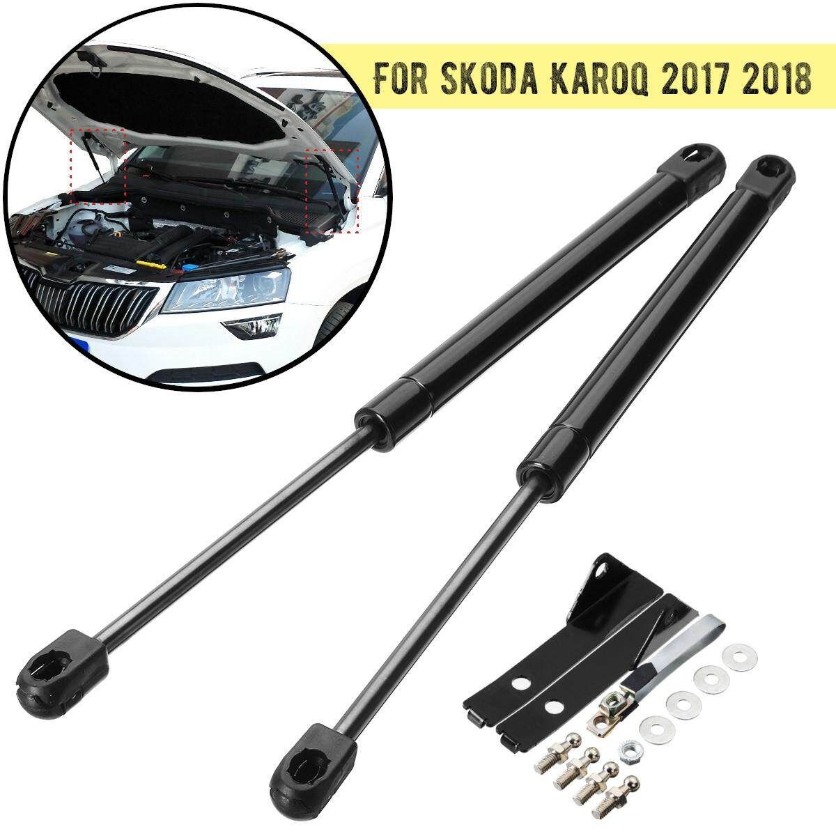 Car Front Hood Engine Cover Hydraulic Rod Strut Spring Shock Bar 2Pcs/Set For Skoda Karoq 2017 2018