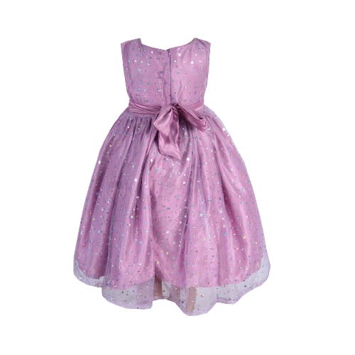 Baby Girls' Tuttle Organza Dress - Lilac