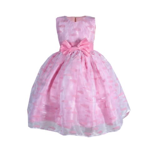 Baby Girls' Organza Dress - Pink