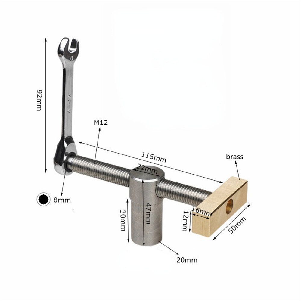 Woodworking Desktop Quick Acting Hold Down Clamp Desktop