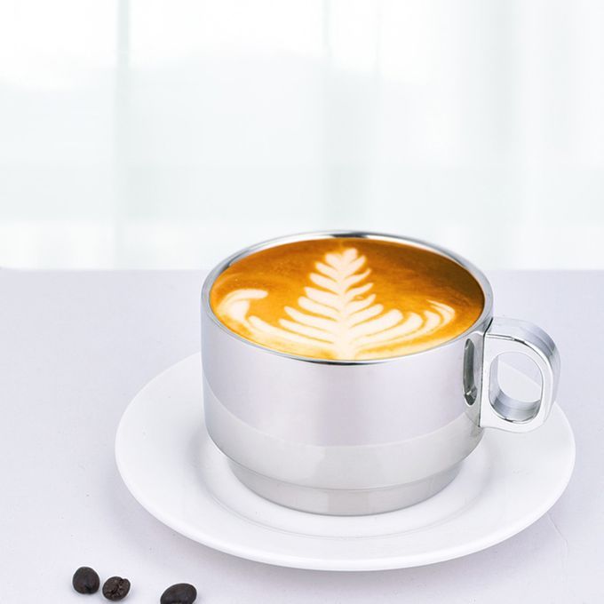 Stainless Steel Mugs Diminutive Easy To Carry European-