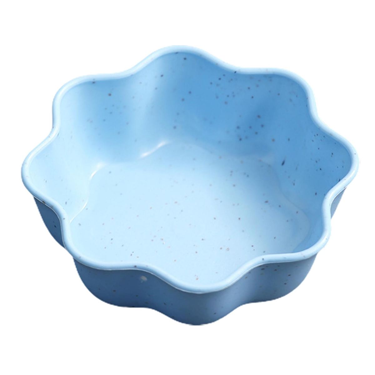 10Pcs Dipping Dish Seasoning Plate Snack Serving Plate Blue
