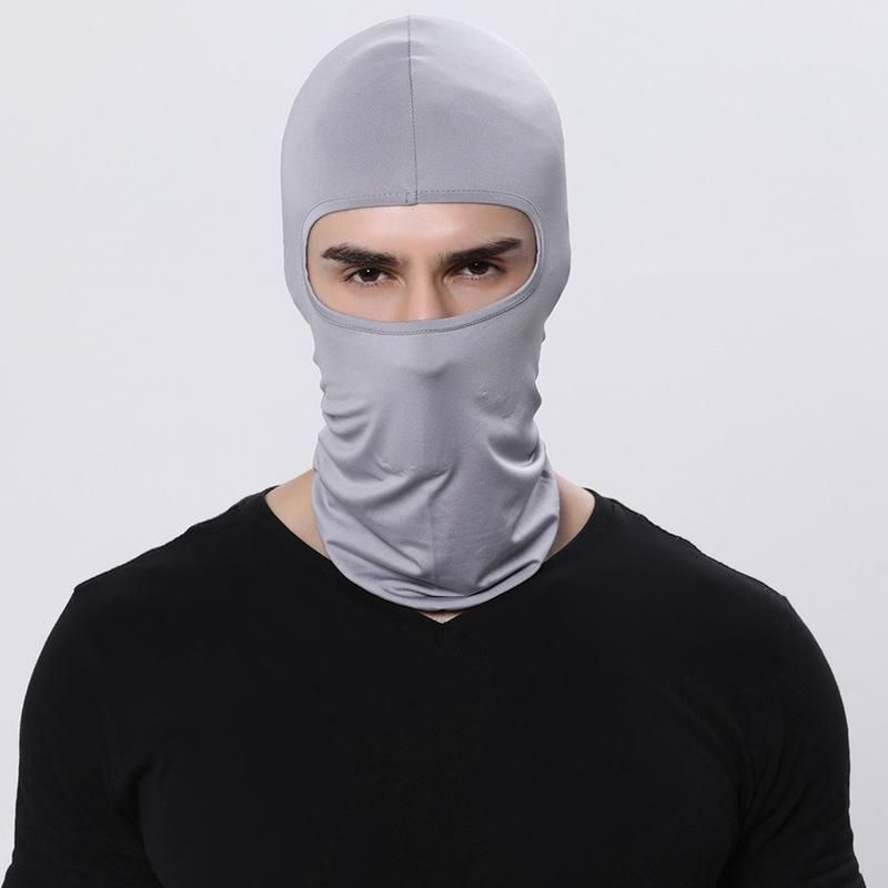2Pcs Sun Protection Dust Proof Breathable-Black + White