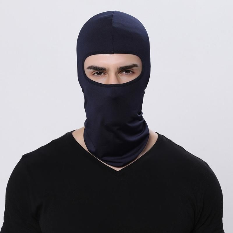 2Pcs Sun Protection Dust Proof Breathable-Black + White