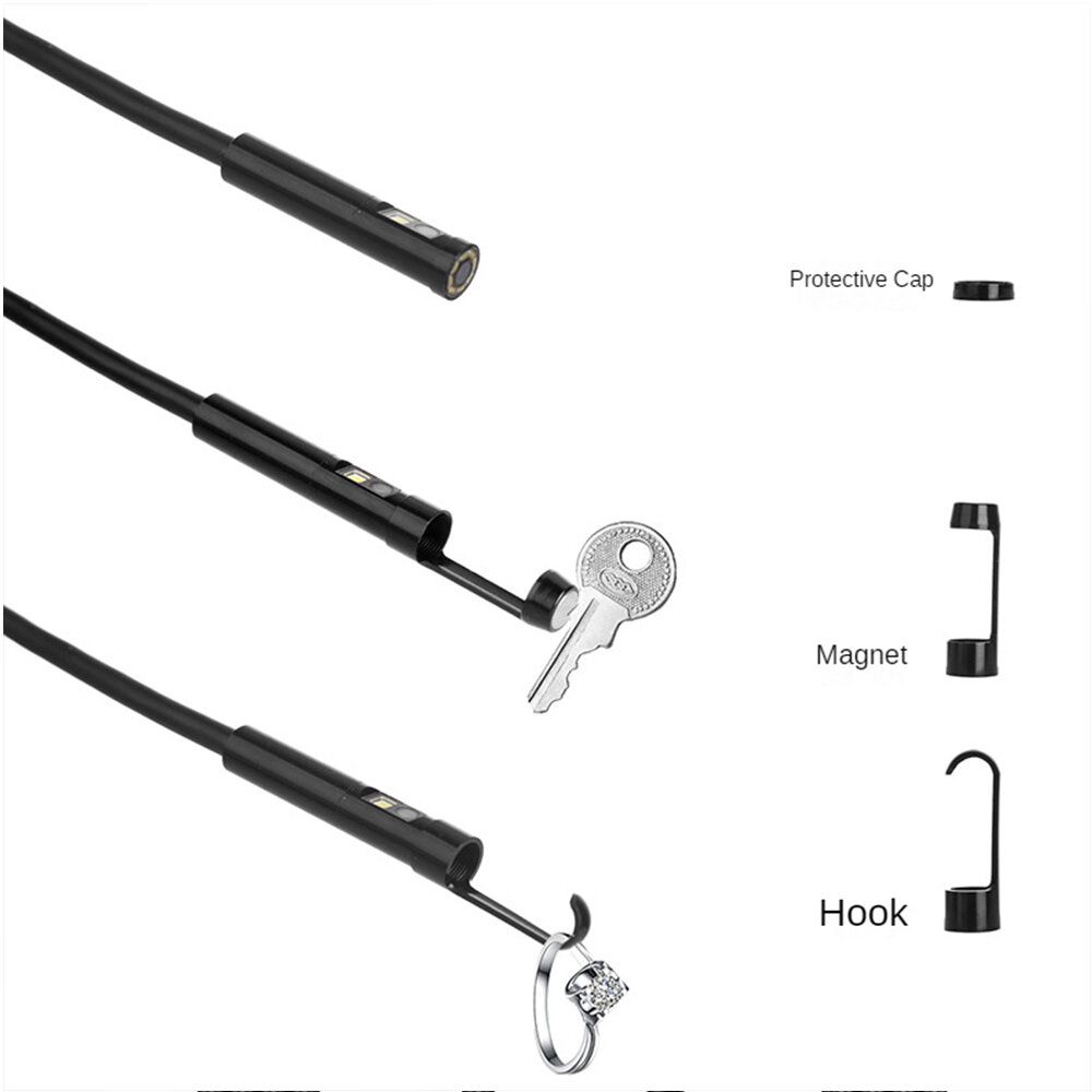 AN100 Endoscope Camera Dual Lens IP68 3IN1 Waterproof