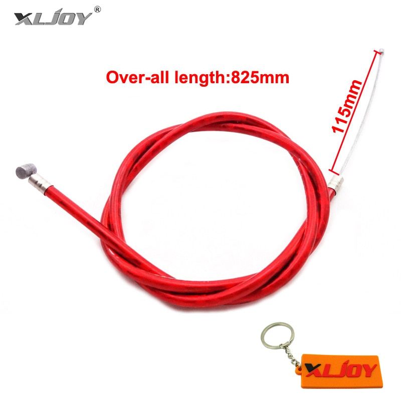 Red Gas Carburator Throttle Cable For 43cc 47c 49cc Super