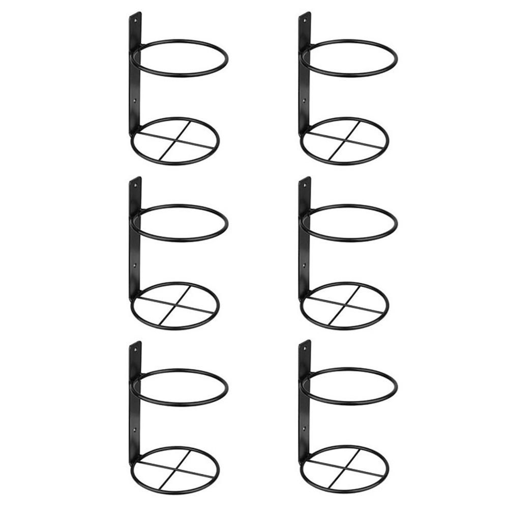 Wall Holder, 6 Pack  Rack, Metal  Display