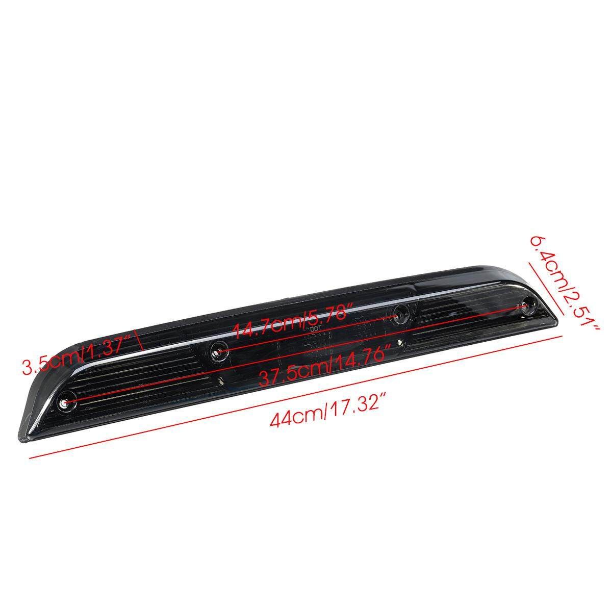 Rear Third 3rd LED Brake Light For Ford F150 2015-2018 Cargo Stop Lamp 12V