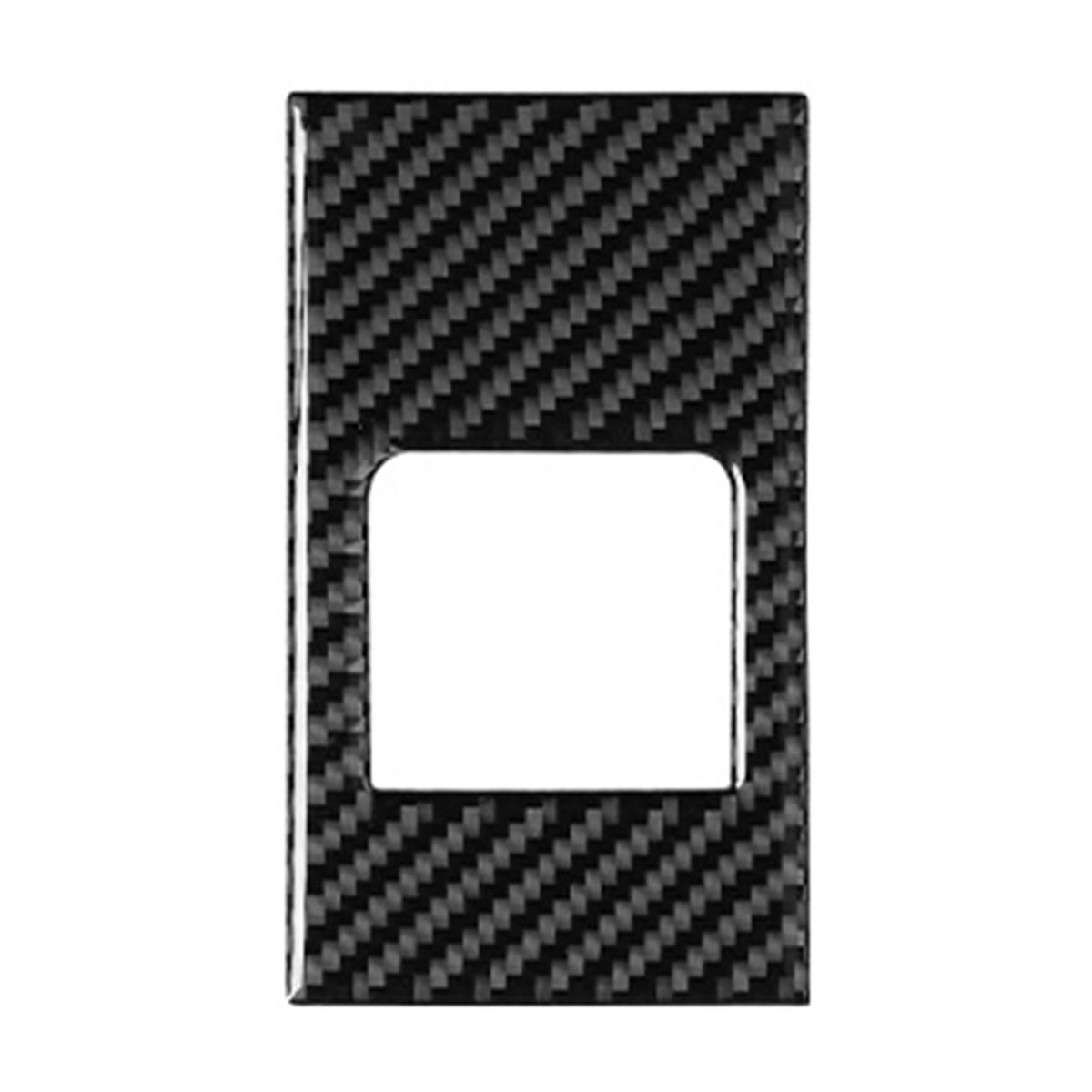 Car Carbon Fiber Rear Cover Sticker for - 2010-2016