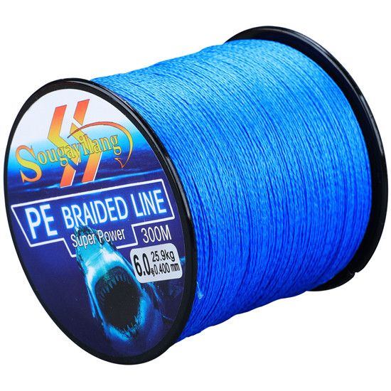 Line Braided Fishing 6.3-32.8kg Line Smooth 4 Multifilament 0.6-8.0# Pesca Fishing Line PE Strands Fishing 300M