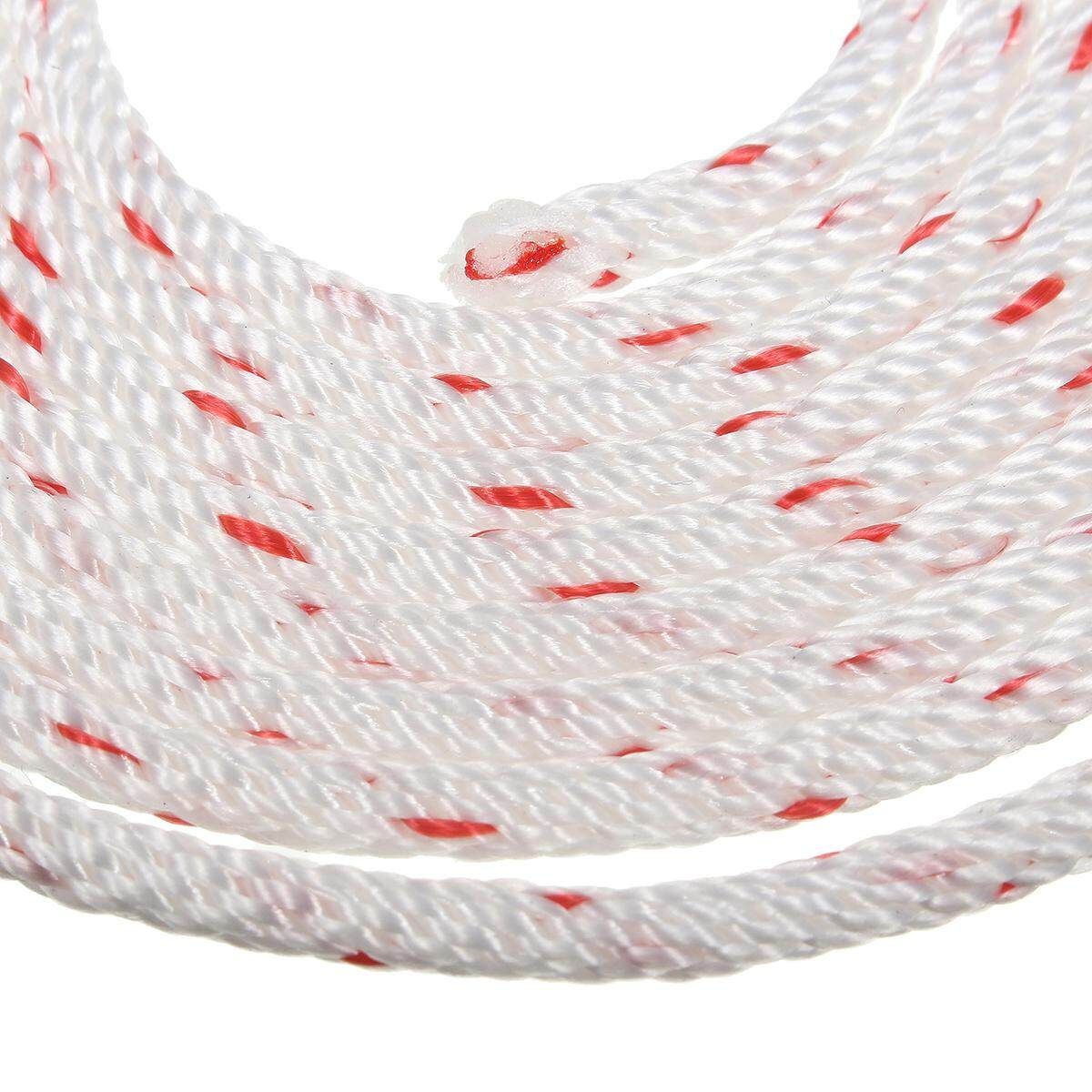2 Meters Starter Recoil Rope Petrol Engine Pull Handle Cord Nylon 3mm-6mm Dia(4mm) Multicolor