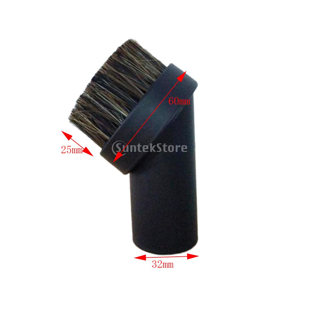 Replacement Round Dusting Brush Soft Horsehair Vacuum Attachment 1