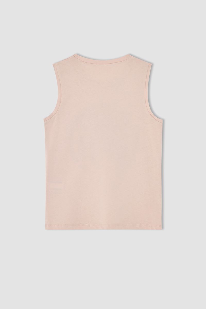Boy - Regular Fit Crew Neck Knitted Athlete - Pink