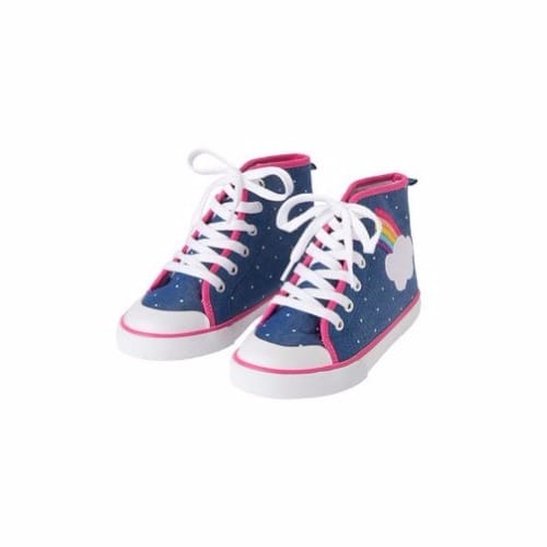 Rainbow Sneakers - Blue