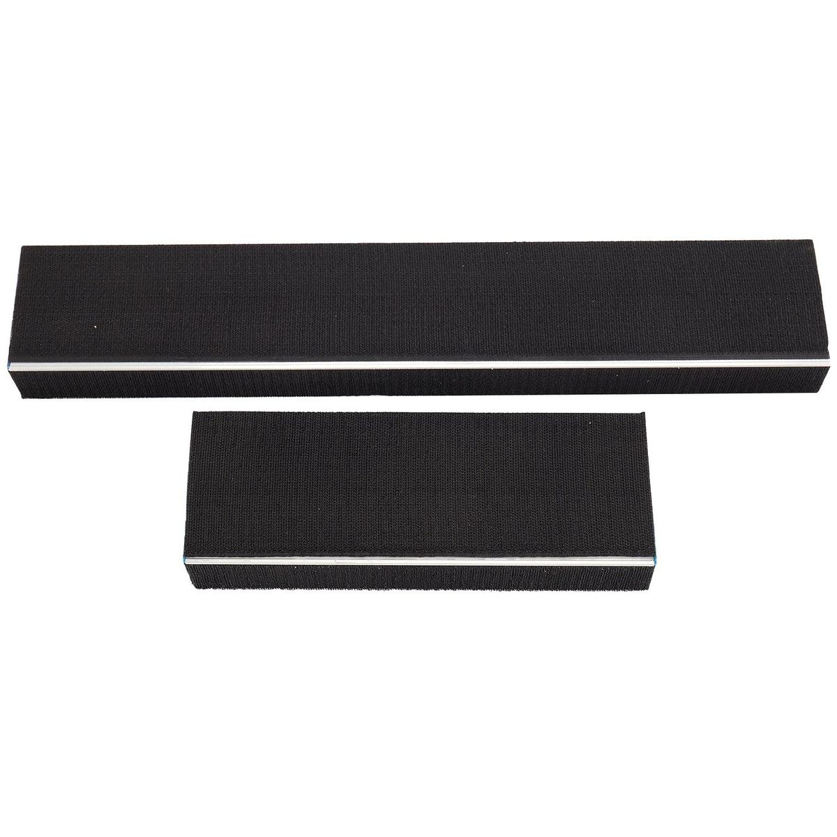 2 Pcs Professional Sandpaper Frame Aluminum Alloy Long Self-Adhesive Female Sanding Machine Bracket Woodworking Polishing Tool