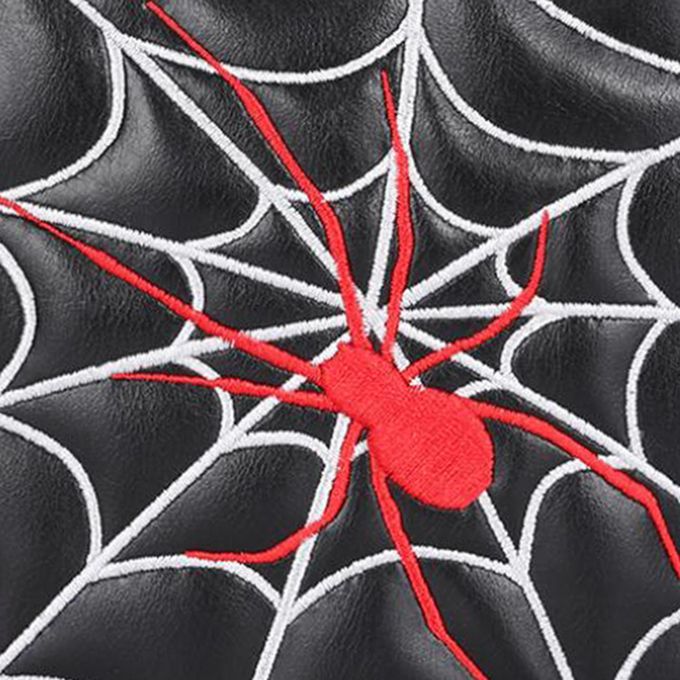 Durable Golf Cover Non-Slip Thick Lining  Head Cover Spider Black