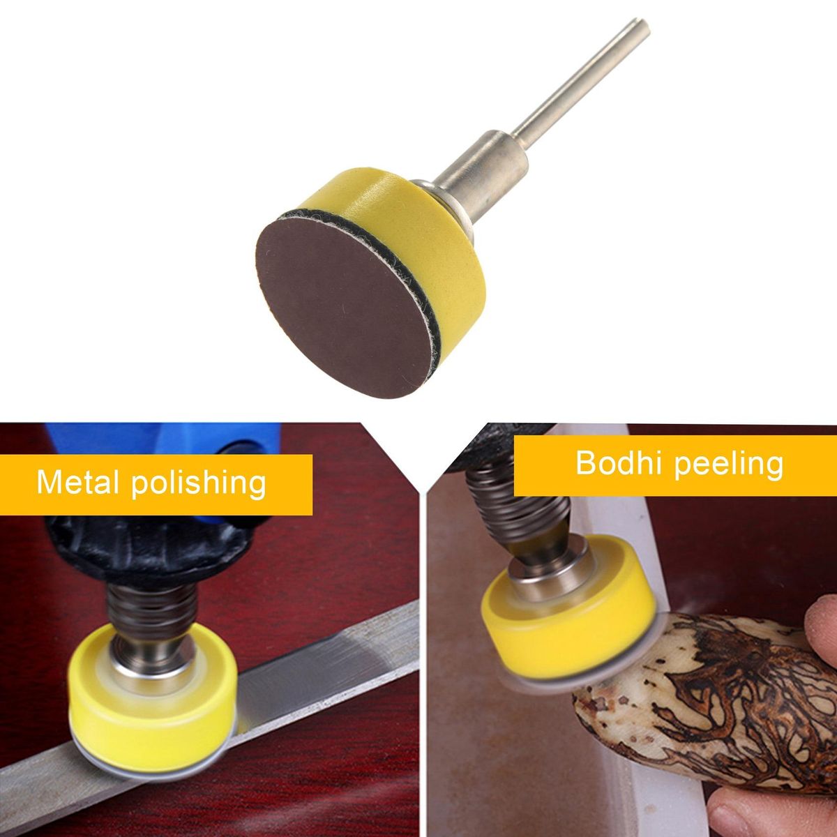 1 Inch 100 Pcs Sanding Discs Pad Kit Hook Loop Backer