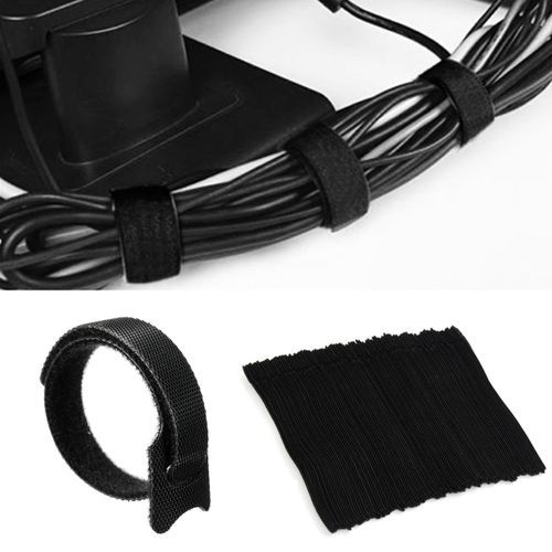 1000pcs Black B Nylon Cable Ties Belt 12 X 200mm 0.5'' X 8''