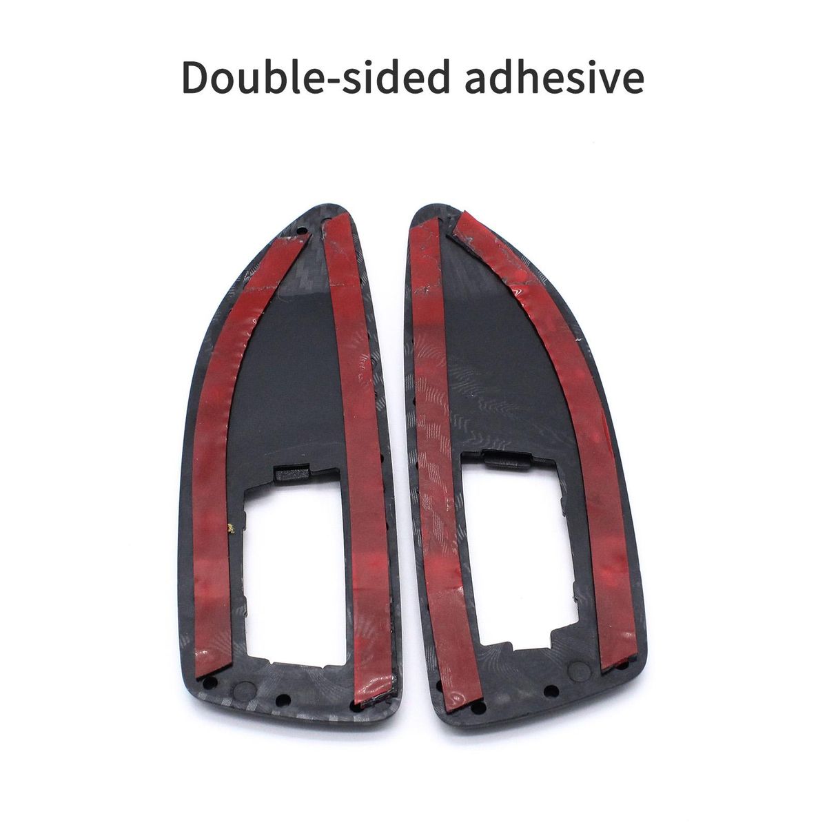 Auto Side Indicator Frame Side Wing Indicator Surrounds 2 PCS Carbon Fibre Effect Replacement for Vauxhall Corsa VXR