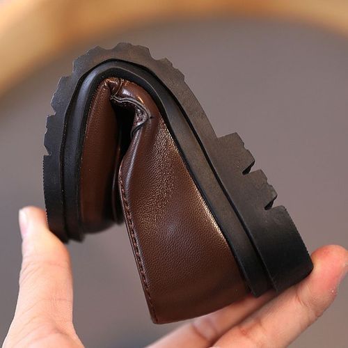 Vintage Soft Sole Loafers-Brown