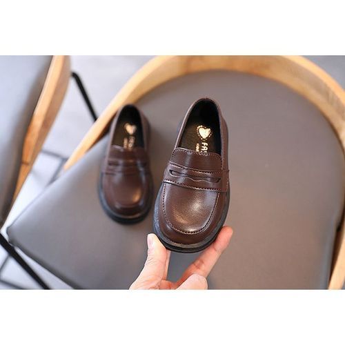 Vintage Soft Sole Loafers-Brown