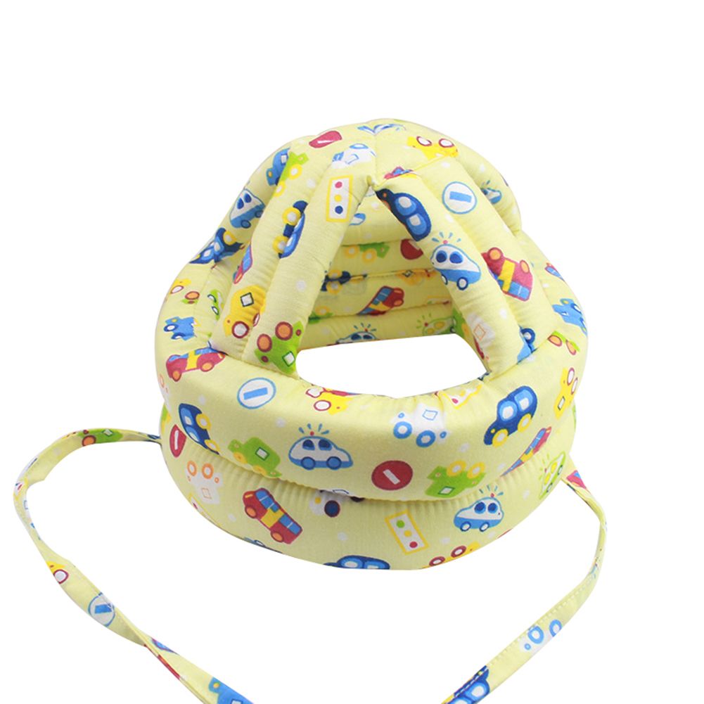 Newborn Baby Toddler Head Protective Helmet Hat-Blue Car