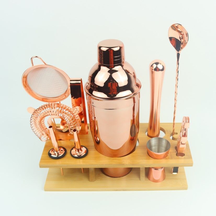 10 In1 Shaker Cocktail Set Bar Tools Barman Bartender Drinks