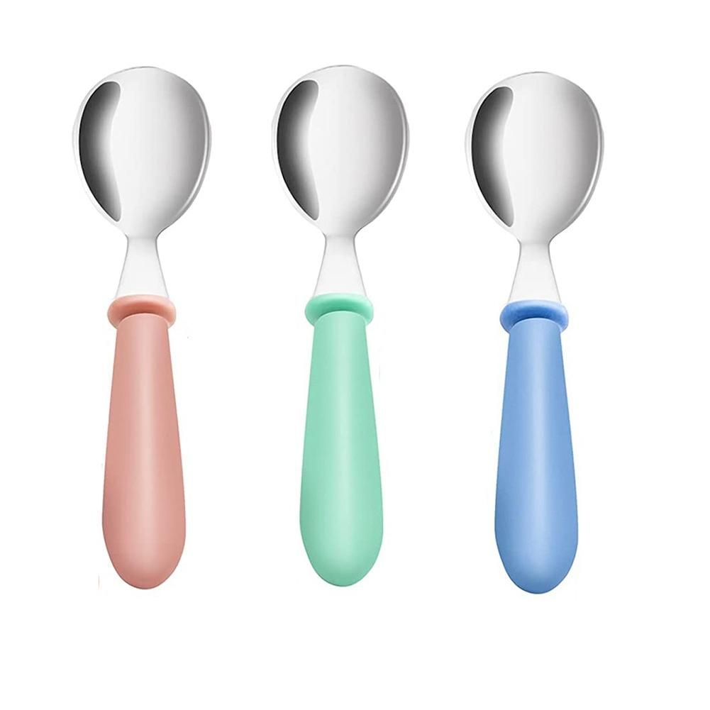 12PCS Toddler Spoons,Stainless Steel Baby