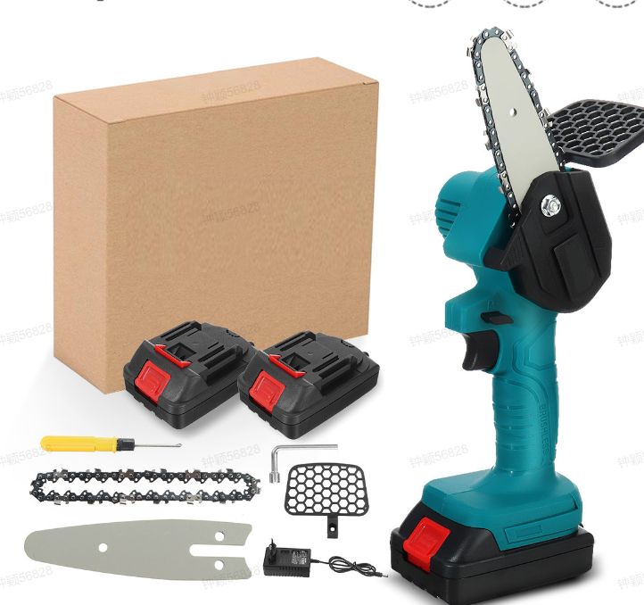 VIOLEWORKS 4in 21V 6500mAh Brushless Electric One-Hand Saw