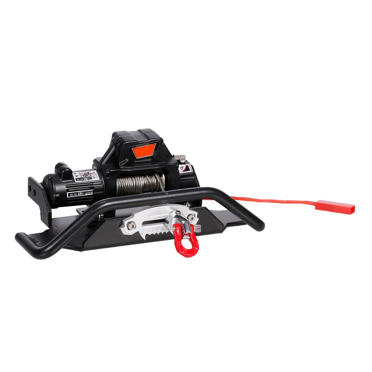Metal Front Under Bumper With Winch Base Compatible With