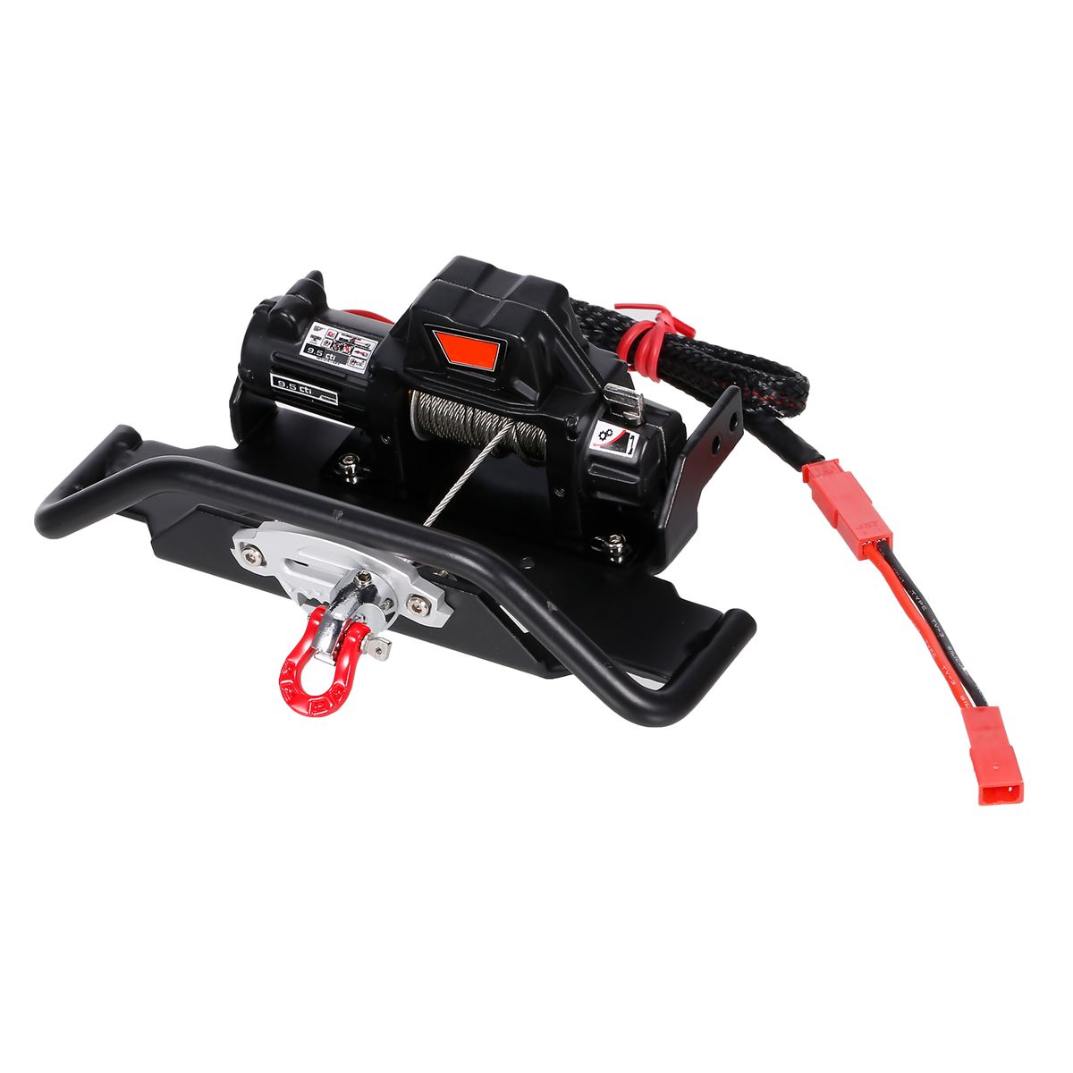 Metal Front Under Bumper With Winch Base Compatible With