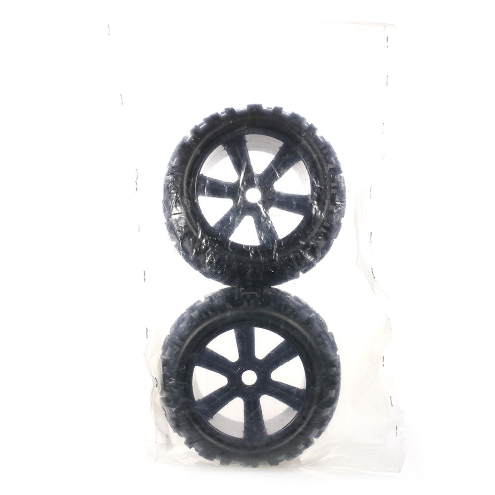 2pcs 3.6 Inch 150mm Monster Truck Wheel Rim And Tire For 1/8