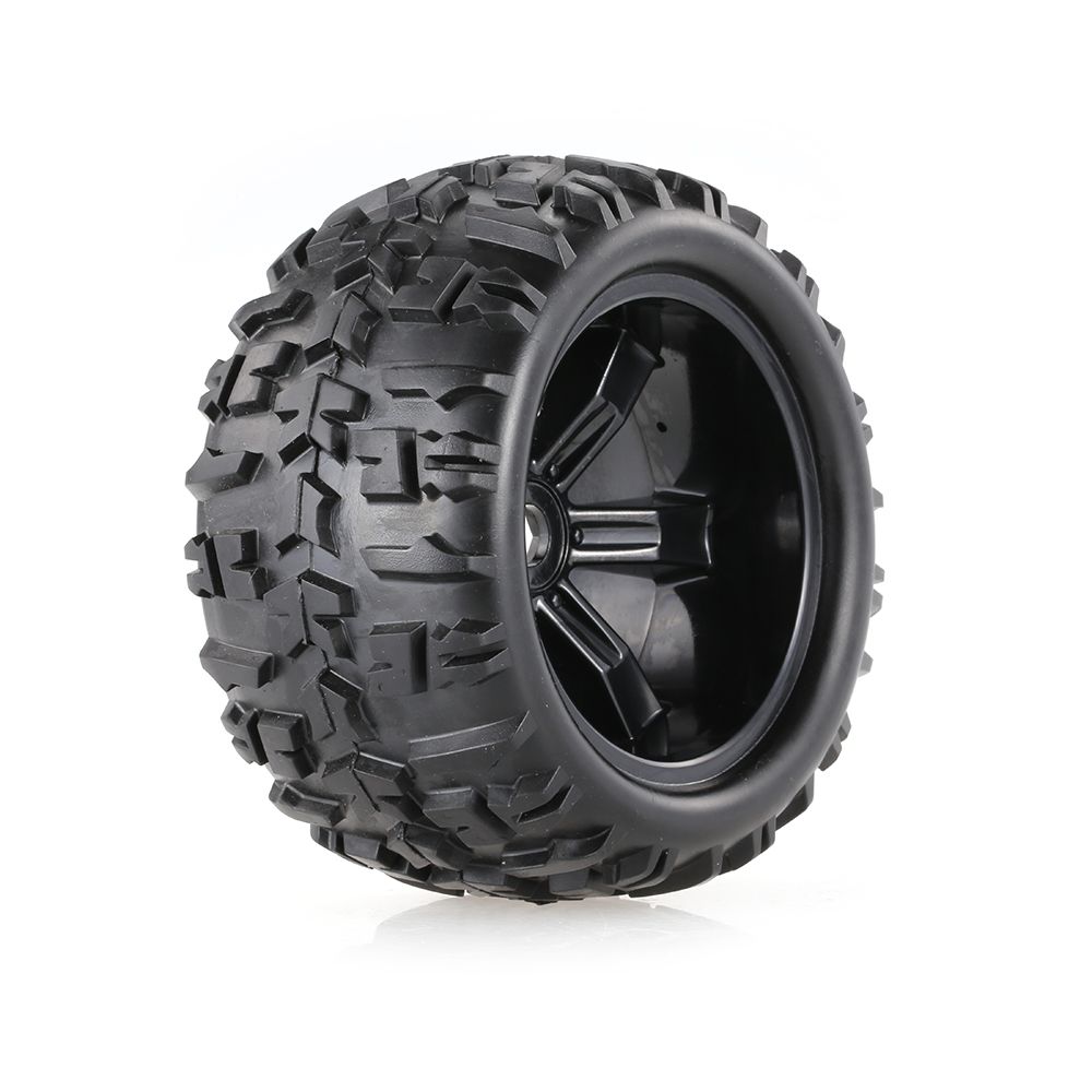 2pcs 3.6 Inch 150mm Monster Truck Wheel Rim And Tire For 1/8