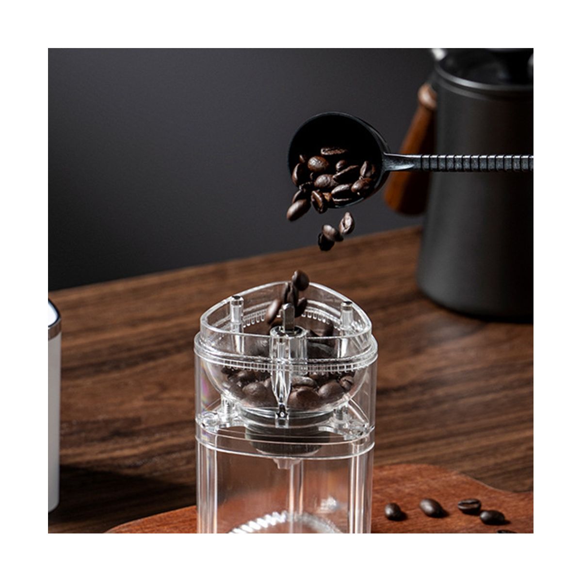 Electric Coffee Grinder Automatic Conical Burr Coffee Bean Grinder with Adjustable Burr Portable Coffee Grinder