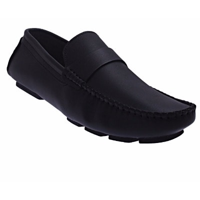 Leather Loafers - Black