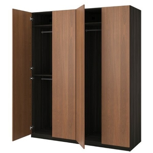 Stained Ash Effect Wardrobe - Multicolor