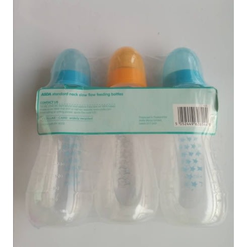 Little Angels Baby Newborn Standard Neck Milk Feeding Bottles 0+ Months