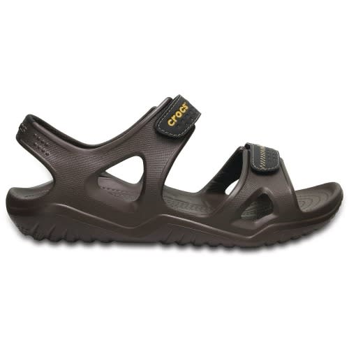 Swiftwater River Crocs Sandal- Brown