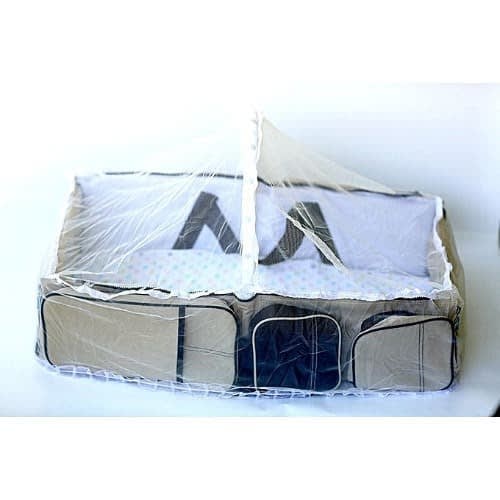 Baby Bag And Bed With Mosquito Net