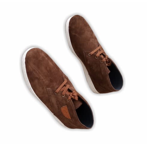Suede  Boot - Brown