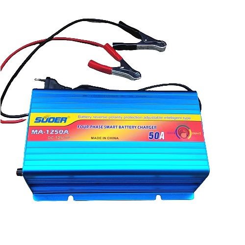 Battery Charger For Car And Solar Inverter Battery -50a 12v