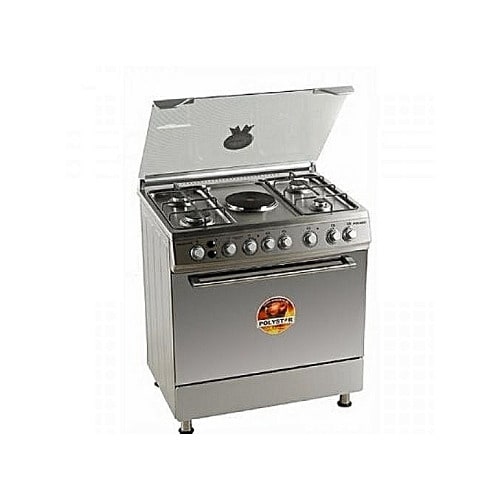 4 Gas Burner, 1 Hotplate Gas Cooker - Pvfs-80eg1
