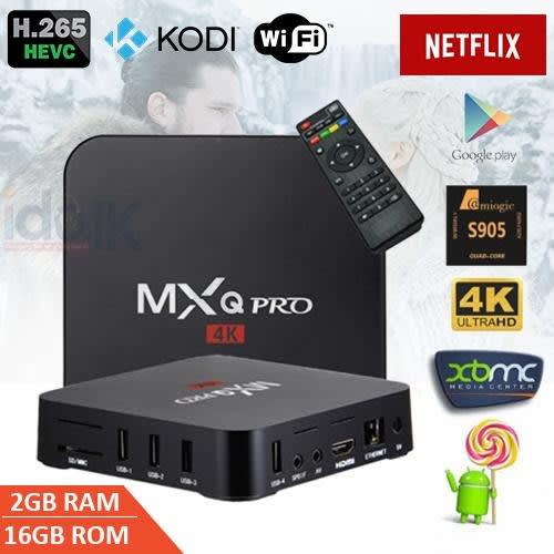 Android 8.1 TV Box - 2GB RAM - 16GB ROM - Quad Core Support