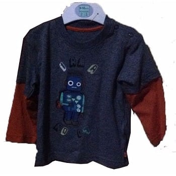Robot Longsleeve Tshirt