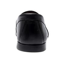 Loafers With Belt Detail - Black