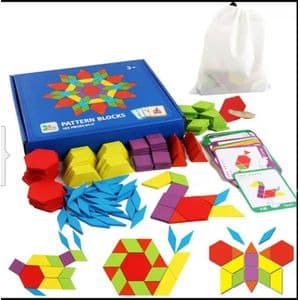 Learning Resources Patterned Blocks